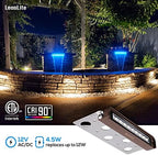 LEONLITE 8-Pack 7 Inch LED Hardscape Lighting, 2700K Soft White - Image 3