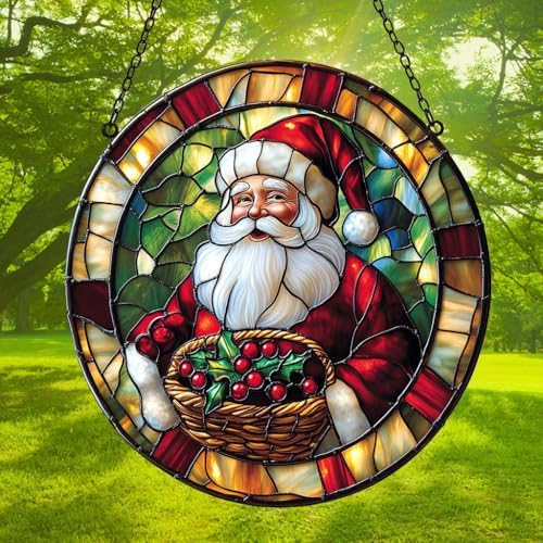 Santa Claus Acrylic Suncatcher - Image 3