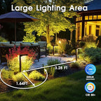 Energetic 3CCT Low Voltage Landscape Lights, 5W 200LM IP65 Waterproof LED Pathway Lights, 50000 Hrs, Outdoor Landscape Lighting, Square Modern Side Lit, Die-cast Aluminum Housing, ETL Listed, 6 Pack - Image 5