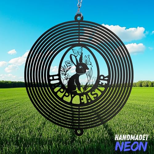 Personalized Irish St. Patrick's Day Shamrock Wind Spinner Sublimation Custom Family's Name Last Name Metal Art Laser Cut Design 3D Decor Garden Yard Outdoor Newlyweds Gifts (Easter Day) - Image 2