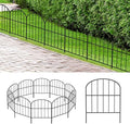 Decorative Garden Fence 29ft (L) x 16.5in (H) Fencing Dog Animal Barrier by OUSHENG