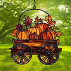 Pumpkin Harvest Farming Autumn Acrylic Suncatcher - Image 3