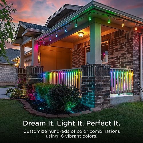 Enbrighten Vintage Outdoor String Lights, 48ft, 24 Bulbs, Remote Control - Image 4