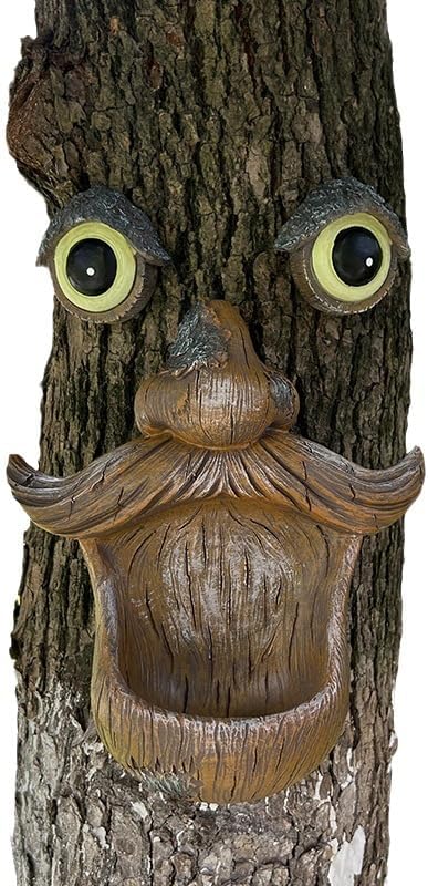 Tree Face Bird Feeder - Tree Face Decor - Outdoor Bird Feeder Garden Decor Statue - Yard Art Outdoor Garden Decoration Garden Hugger Decoration Ideal for Attracting Birds to Your Home by Unknown