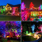 Solar Spot Lights Outdoor Color Changing,RGB Spotlights 6-in-1 - Image 7