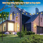 LETIANPAI 10Ft String Light Poles 6 Pack,Light Poles for Outside Lights,Outdoor with Fence Brackets Hanging Lights,Metal Stand Deck Patio Backyard - Image 4