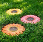 Landical 6 Pack Decorative Stepping Stones for Garden Outdoor, Sunflower - Image 4