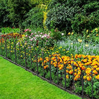 Decorative Garden Fence 19 Pack, 24in(H) x 20ft(L) Animal Barrier Fence, Rustproof Metal Fencing for Yard, Dog Rabbits Wire Section Garden Edging Border for Yard Patio Garden, Arched - Image 7