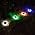 Solar Ground Lights Waterproof Solar Disk LED Yard Lights Outdoor Garden Landscape Lighting for Yard Deck Lawn Patio Pathway Walkway (4PACK) (Four Single Color(R,G,W,WW), 4) - Image 7