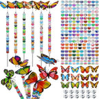 Tigeen 236 Pcs Garden Stake DIY Fairy Wand Plant Stake, Butterfly by Tigeen