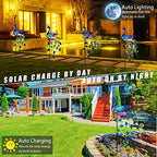 DREAMSOUL Peacock Solar Lights Outdoor, Waterproof Decorative Stake - Image 2