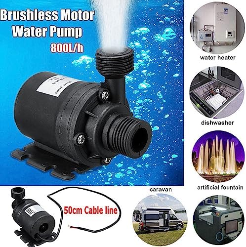 800L h High Efficiency Solar Kit with 12V Power, Sturdy Solar Fountain Pump, for Garden Pond Fountain - Image 2