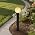 35.5" Outdoor Post Light, Modern Outside Bollard Light with Opal Glass Globe, Black Aluminum Pathway Lamp Post Light for Walkway Driveway Patio Garden, Hardwired, E26 Bulb Not Included - Image 7