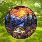 Moutain Range Acrylic Suncatcher - Image 3