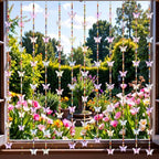 Suncalla 12 Pcs Crystal Suncatcher for Window, Butterfly, Multicolor - Image 6