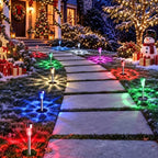 GIGALUMI 24 Pack Solar Christmas Lights Outdoor,Solar Christmas Decorations by GIGALUMI