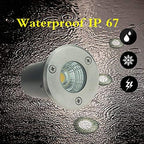 6 Pack 3W Cool White LED In Ground Well Light 12V 24V Low Voltage - Image 3