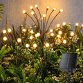 Brightown Solar Lights Outdoor,8Pack 64LED Solar Garden Lights Warm White by Brightown