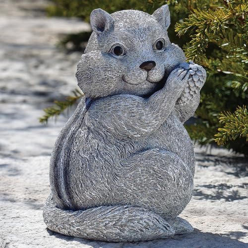 Roman 8-inch Chipmunk Pudgy Pals Statue by Roman