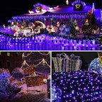 Toodour Solar Christmas Lights Outdoor, 2 Packs Solar String Lights - Image 3
