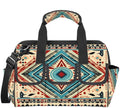 Boho Aztec Pattern Tool Bags for Men Women Multi-Pockets Wide Mouth Tool Organizer Storage Tote Bag Waterproof Stroage Bags with Adjustabe Shoulder Straper for Car Electrician Garden by Customizeyouruniqueproduct