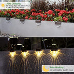 Melunar Solar Deck Lights, 6 Pack Waterproof LED Solar Step Light Outdoor, Fence Lights Solar Powered for Outside, Garden, Patio, Stairs,Yard,10 Lumens, Warm White/Color Changing Lighting - Image 5