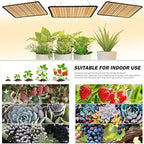 200W LED Grow Light - Full Spectrum, Plant Growing Lamp for Indoor Plants, Greenhouse, Grow Tent, Hydroponics - Image 5