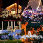 JJGoo Solar Garden Lights, New Upgraded 6 Pack Solar Swaying Starburst Light, Waterproof Fireworks Outdoor Lights, Yard Patio Pathway Decoration, Colorful - Image 7