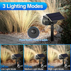 108 LED Solar Spot Lights Outdoor, Solar Lights Outdoor IP65 Waterproof, 3 Modes Solar Landscape Spotlights, Large Solar Powered Panel Lights for Garden Yard Pathway(Cool White/6 Pack) - Image 3