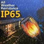 2 Pack Solar Light Outdoor (Super Larger Size) 96led Solar torches for outside,Ultra-Bright Solars Light with Flickering Flame,Auto Lighting Dusk to Dawn Landscape Patio Lights for Garden Decor - Image 5