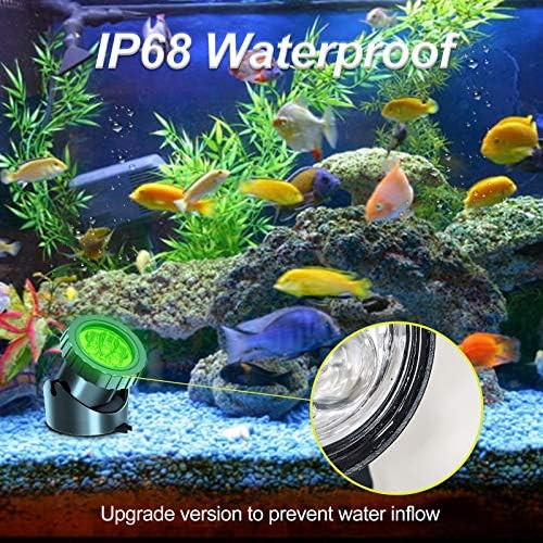 T-SUN Solar Pond Lights, 3-in-1 Color Changing Solar Fountain Lights - Image 5