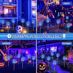 Solar Torch Lights with Flickering Flame Larger Size Halloween Decorations - Image 5