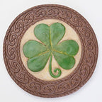 Bits and Pieces Glow in the Dark Stepping Stone - Shamrock, 10" x 10" by BitsandPieces