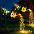 1/2pcs Hummingbird Outdoor Solar Light, 3500K 800LM IP44 Outdoor Decorative Warm White/Colored Lantern, Cute Hanging Garden Lantern, Suitable for Courtyards, Lawns by Vukjep