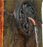 John Timberland Ibizi 33" Iron Scroll Rustic Traditional Wall Fountain - Image 3