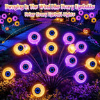 Halloween Decorations Outdoor, Scary Eyeballs Solar Garden Light, 4 Pack - Image 2