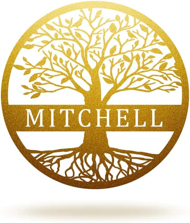 Custom Name Elaborate Tree of Life Metal Sign Personalized Tree of Life Metal Wall Decor Tree of Life Wall Art Family Tree Wall Decor Metal Outdoor Wall Art Custom Metal Signs Personalized - Image 2
