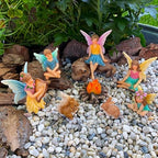 Mood Lab Fairy Garden Figurines - Camping Set (9 pcs) - Miniature Decorative Statues & Accessories - Outdoor & Indoor Garden Decor - Image 5