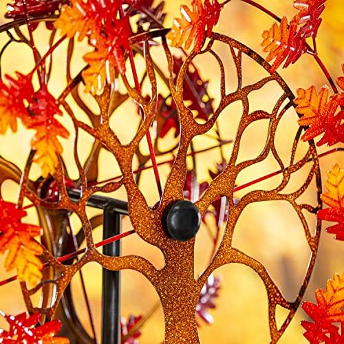 Evergreen 75" Wind Spinner, Maple Tree - Image 4