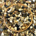 FANTIAN 10 lbs Pea Gravel for Landscaping, 2/5 Inch Size Mixed Color River Rocks for Aquarium, Succulent, Vase Fillers, Cactus Bonsai, Plant Soil Cover and Outdoor Garden Rocks. by FANTIAN-GardeningMakesLifeBetter