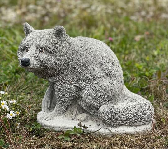 Realistic Raccoon Figurine Concrete Raccoon Statue Garden Statuary Outdoor Decoration Lawn Decor Statues - Image 4