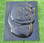Concrete molds DIY Dog Stepping Stone Mold Mould Plaster Concrete Garden Path 15"x11"x1,37#S04 - Image 5