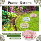Cinnvoice 3 Pack Tree of Life Stepping Stones Outdoor for Garden, 10 Inches - Image 3