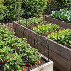 26 Pack Small Garden Fence, 24in(H) x 28ft(L) Decorative Fencing - Image 6
