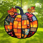 Vintage Halloween Pumpkin Acrylic Suncatcher - Image 3