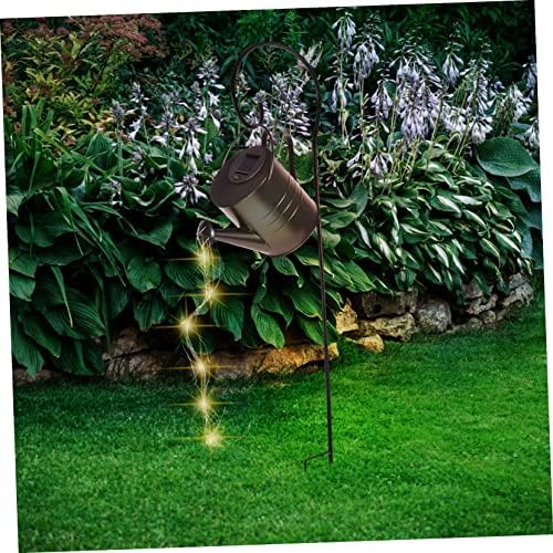 Solar Garden Lights with Watering Can Design Outdoor LED Decorative Lanterns Solar Powered for Patios and Gardens 1-Pack - Image 5