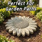 Reusable Sunflower Stepping Stone Mold, 15cm Sunflower Paver Mold (C) - Image 4