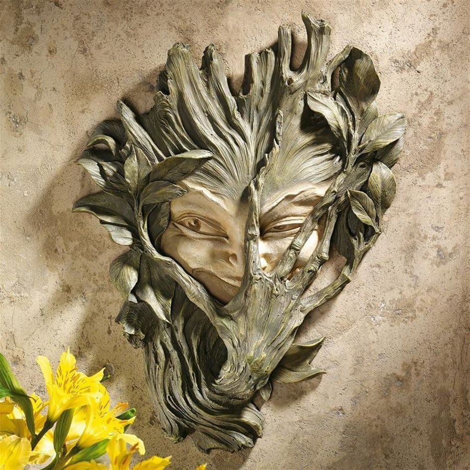 Design Toscano Bashful Wood Sprite Plaque - Image 6