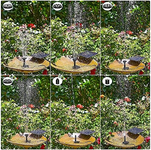 Submersible Sump Pump Water Pump, Solar Water Pump Fountain For Garden Swimming Pool Pond Outdoor Solar Panel Fountain Floating Fountain Garden Decoration Transfer Pump (Color : 2.5W) - Image 6
