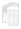 LIT-PaTH Outdoor Wall Light Fixture, Aluminum, LED 3000K, White, 1 Pack - Image 7